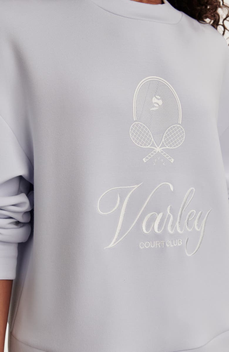Varley Rasco Sweatshirt, Alternate, color, Xenon Blue