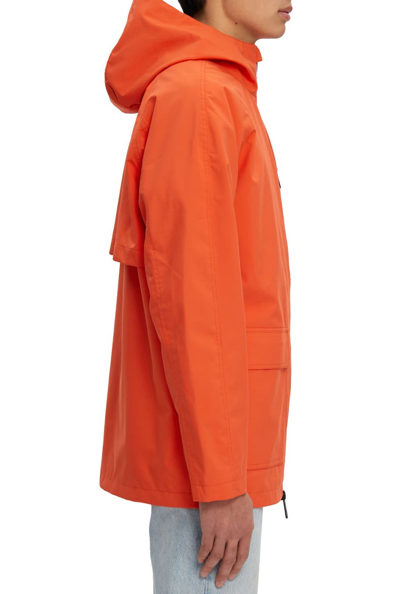 Oliver Water Resistant Hooded Jacket, Alternate, color, TANGELO