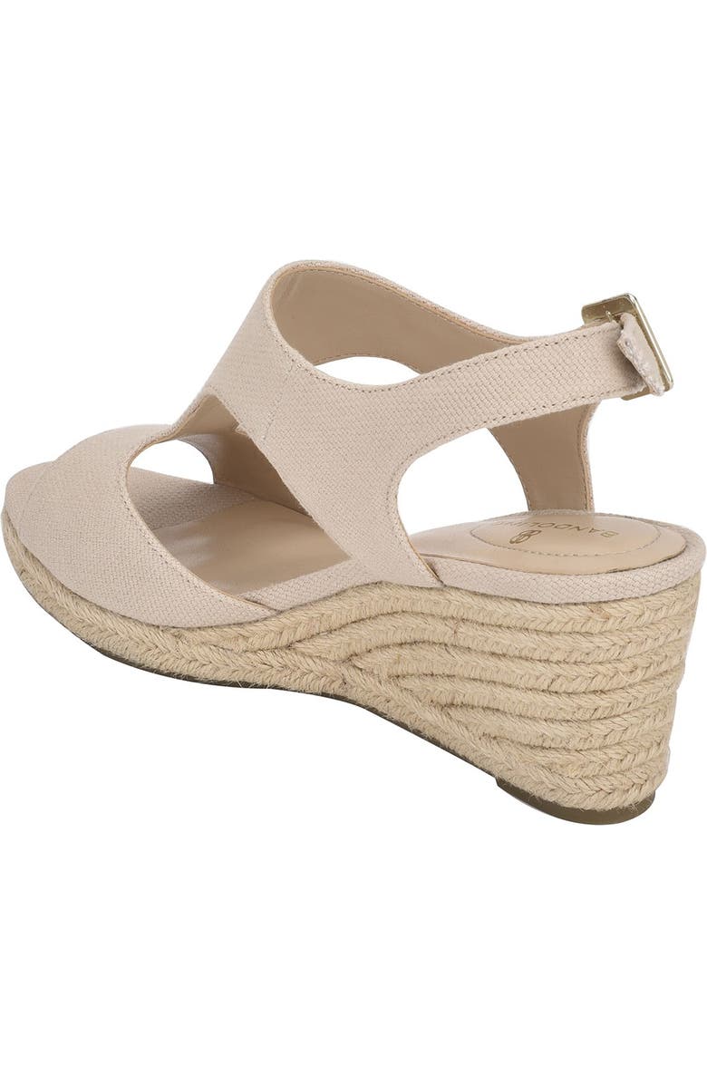 Bandolino Natasha 7 Cutout Wedge Sandal, Alternate, color,