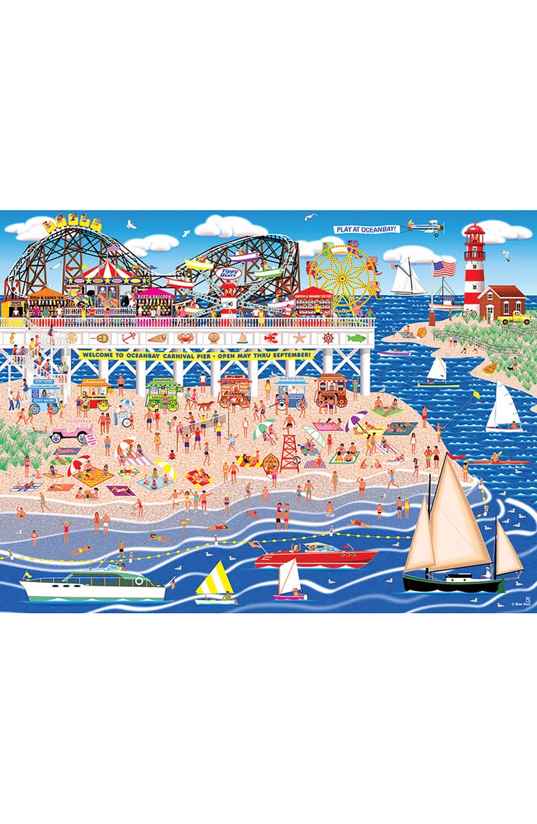 CRA-Z-ART Oceanbay Carnival Pier 1000 Piece Puzzle, Alternate, color, Multicolored