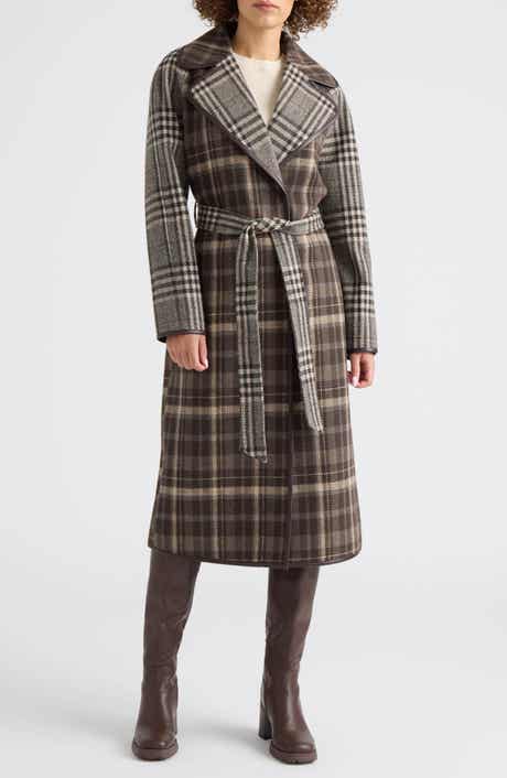Fiona Mixed Plaid Coat