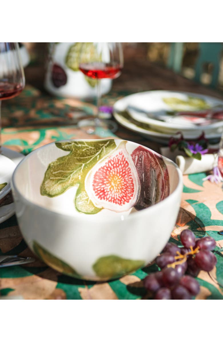 VIETRI Fico Small Deep Bowl, Alternate, color, Purple