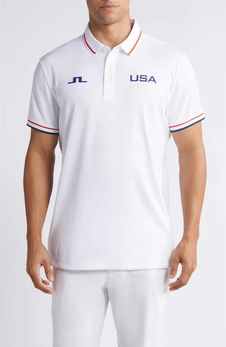 J. Lindeberg Timeo Golf Polo, Main, color,