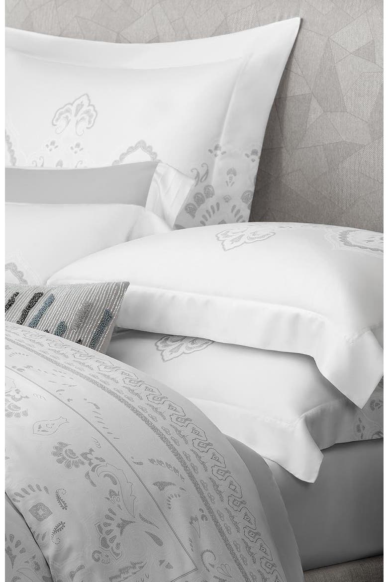 Anassa Pillowcase, Alternate, color, White