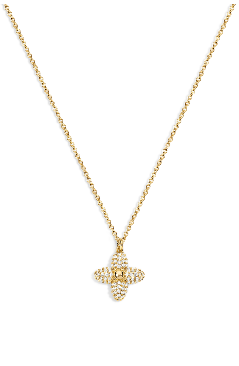 Electric Picks Showstopper Clover Necklace and Bracelet Set of 2, Alternate, color, Gold