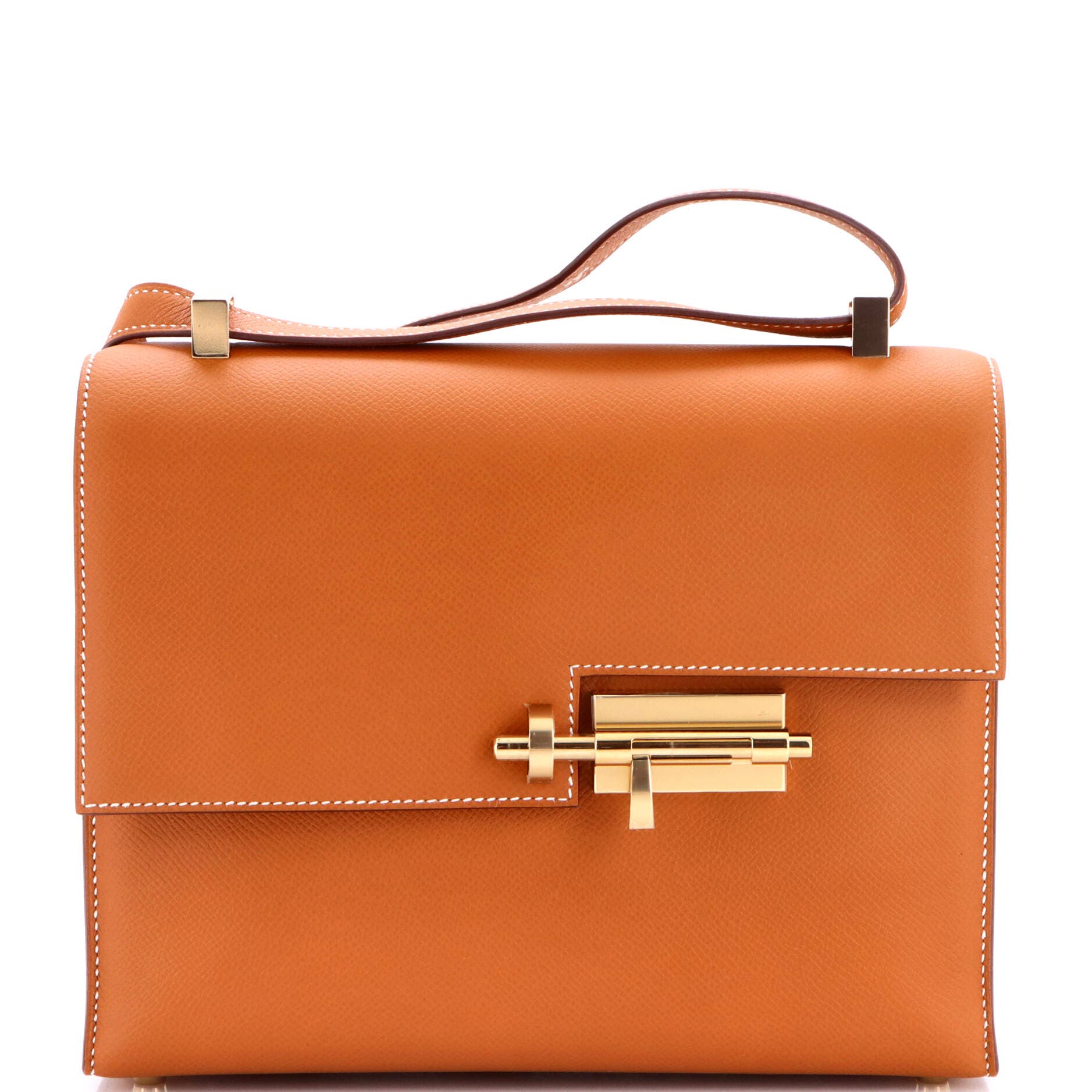 Verrou Bag Epsom 21, Main, color, Metallic Gold