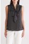 Tie Front Sleeveless Top