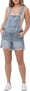 Ripe Maternity Denim Short Overalls