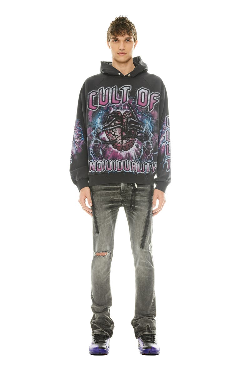 Cult of Individuality Punk Superskinny Jeans, Alternate, color, Dodge
