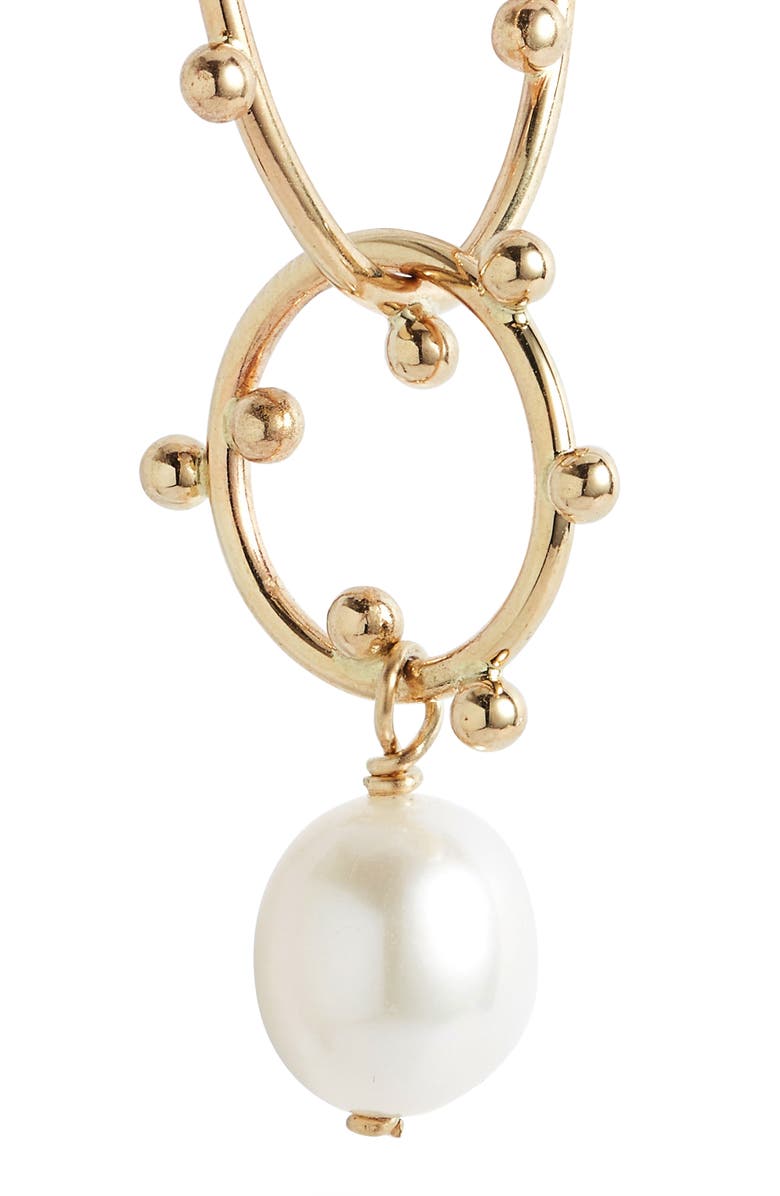 Poppy Finch Scattered Bubble Drop Earrings, Alternate, color, Gold