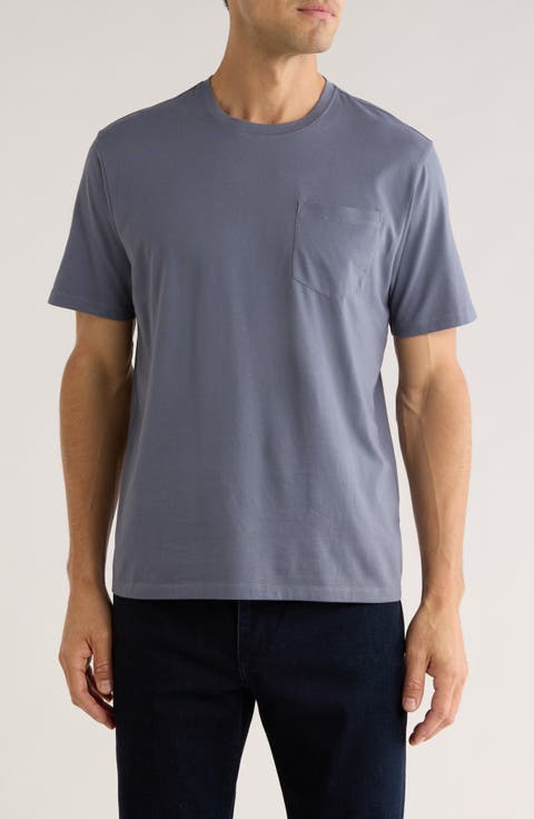 Peached Jersey Pocket T-Shirt