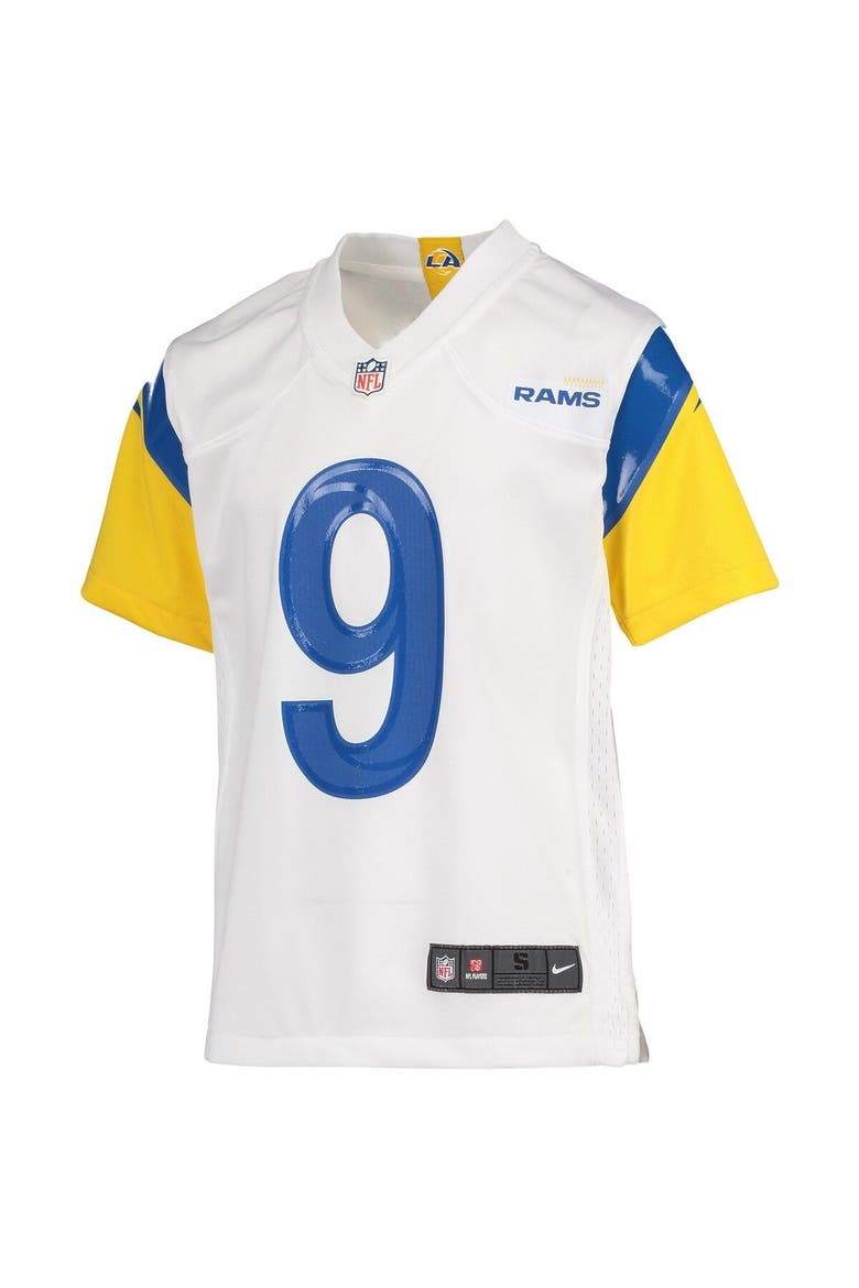 Youth Nike Matthew Stafford White Los Angeles Rams Game Jersey, Alternate, color, White