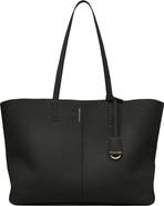 MAISON de SABRÉ Large Leather Snap Soft Tote