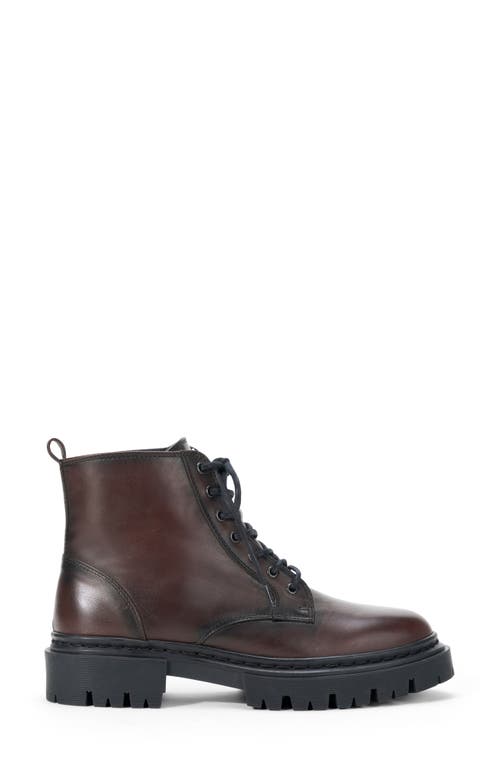 Staud Henry Combat Boot In Brown