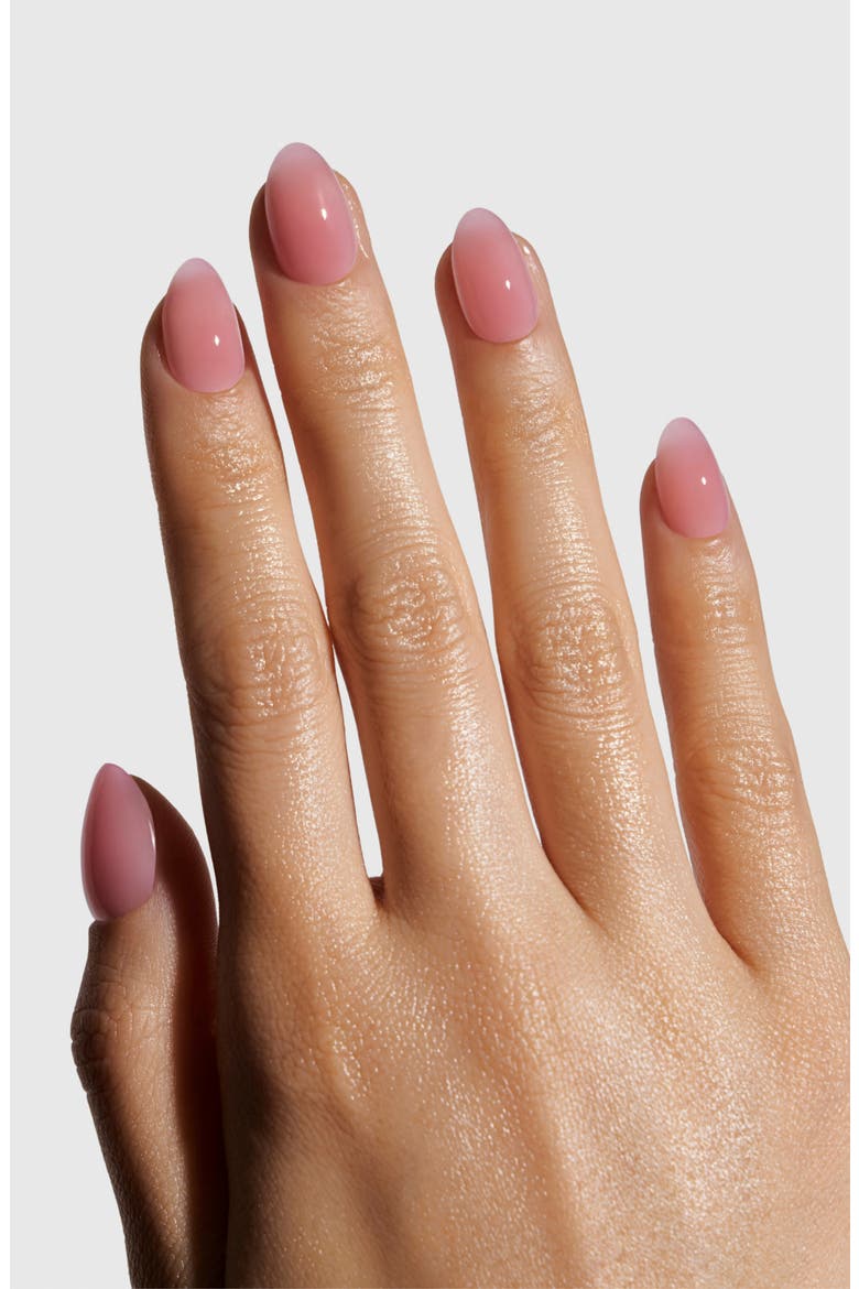 Salon U-ltimate Extra Short Almond Press-On Nails, Alternate, color, BARE MILK