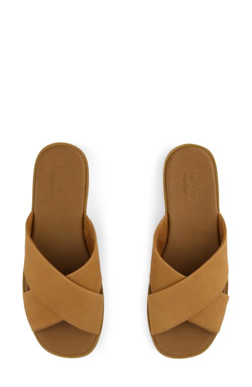 TOMS TOMS MAE CRISSCROSS SLIDE SANDAL