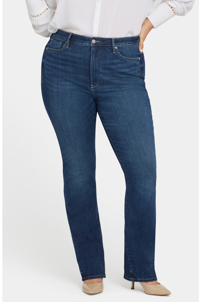 Slim Bootcut Jeans, Main, color, VINTAGE LAPIS