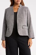 KASPER Cutout Collar Blazer