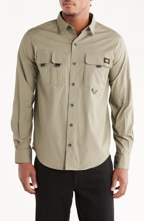 Utility Button-Up Shirt