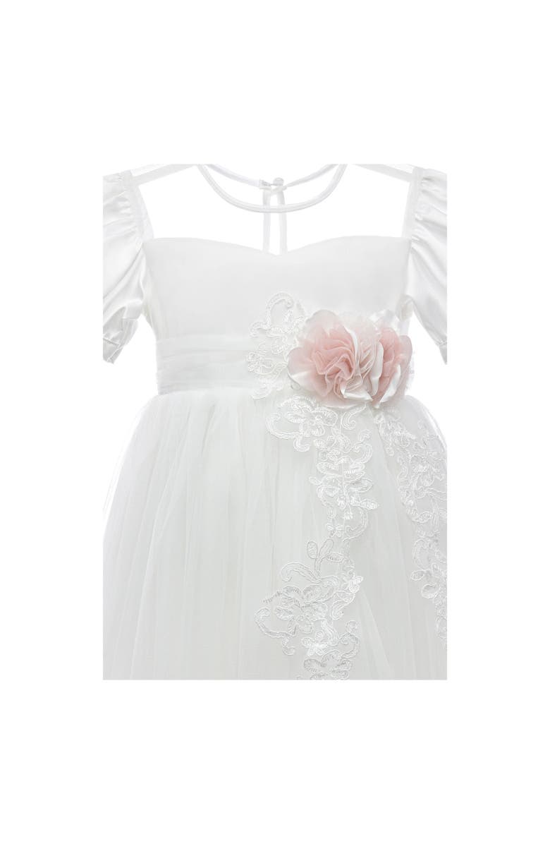 Tulleen Florence Dress, Alternate, color, White