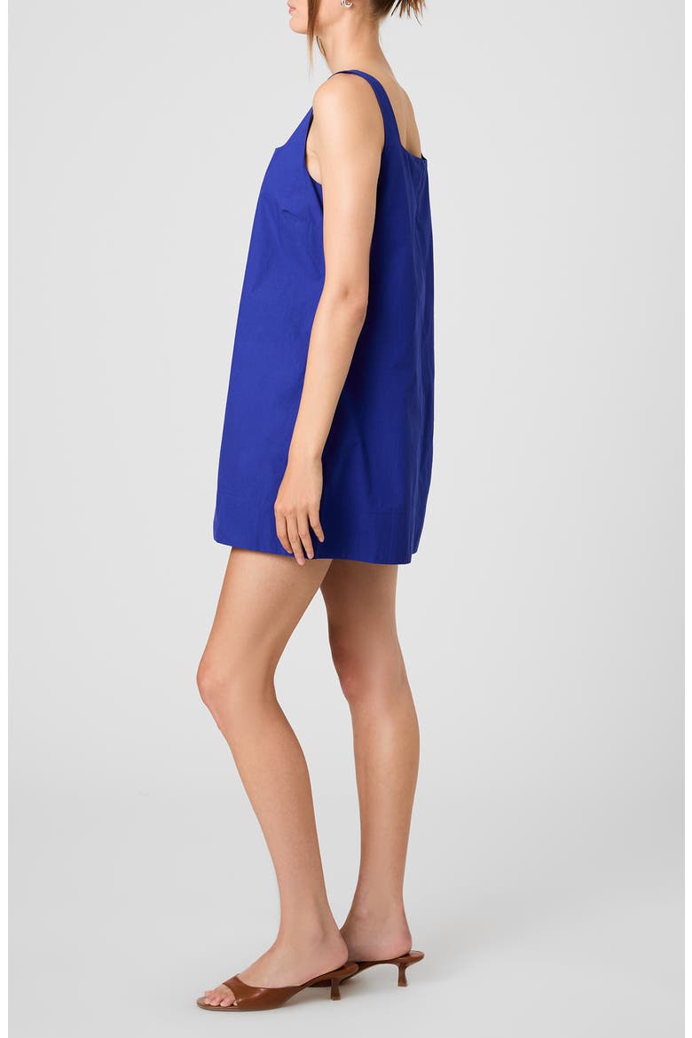 Alissa Cotton Shift Minidress, Alternate, color, ELECTRIC INDIGO