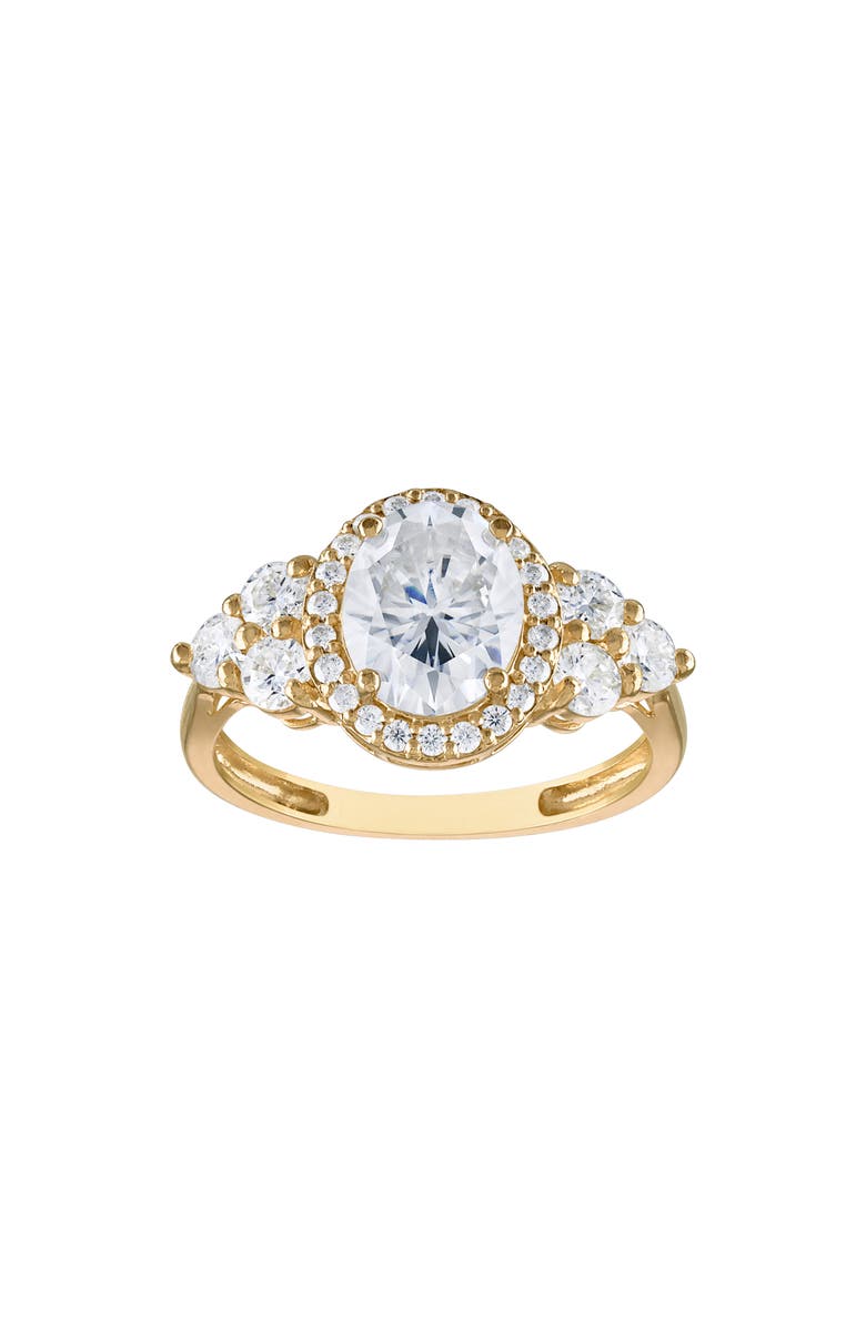 FUZION CREATIONS Moissanite Ring, Main, color, Yellow