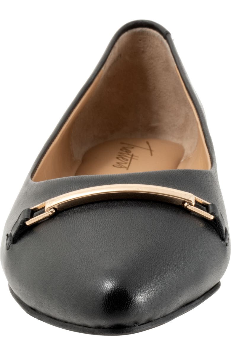 Trotters Everly Bit Flat, Alternate, color, Black
