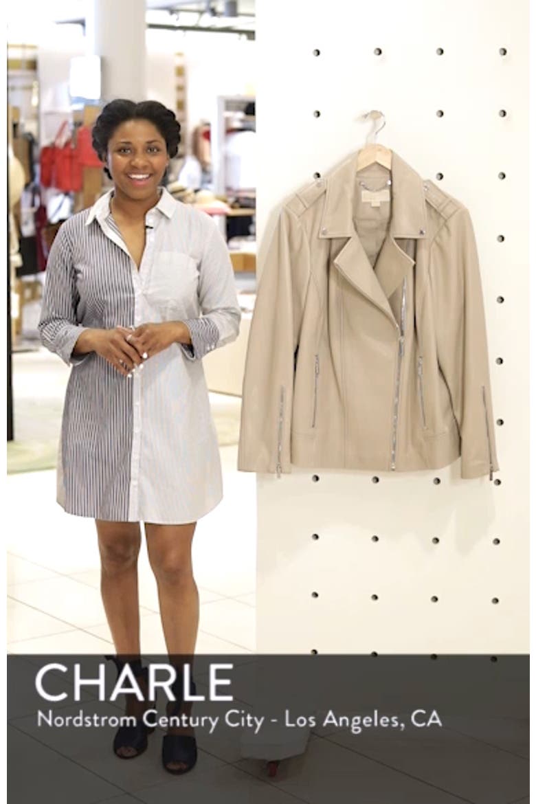 Classic Leather Moto Jacket video