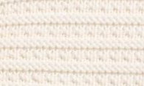 Shop Caslonr Caslon(r) Textured Pima Cotton Cardigan In Ivory Pristine