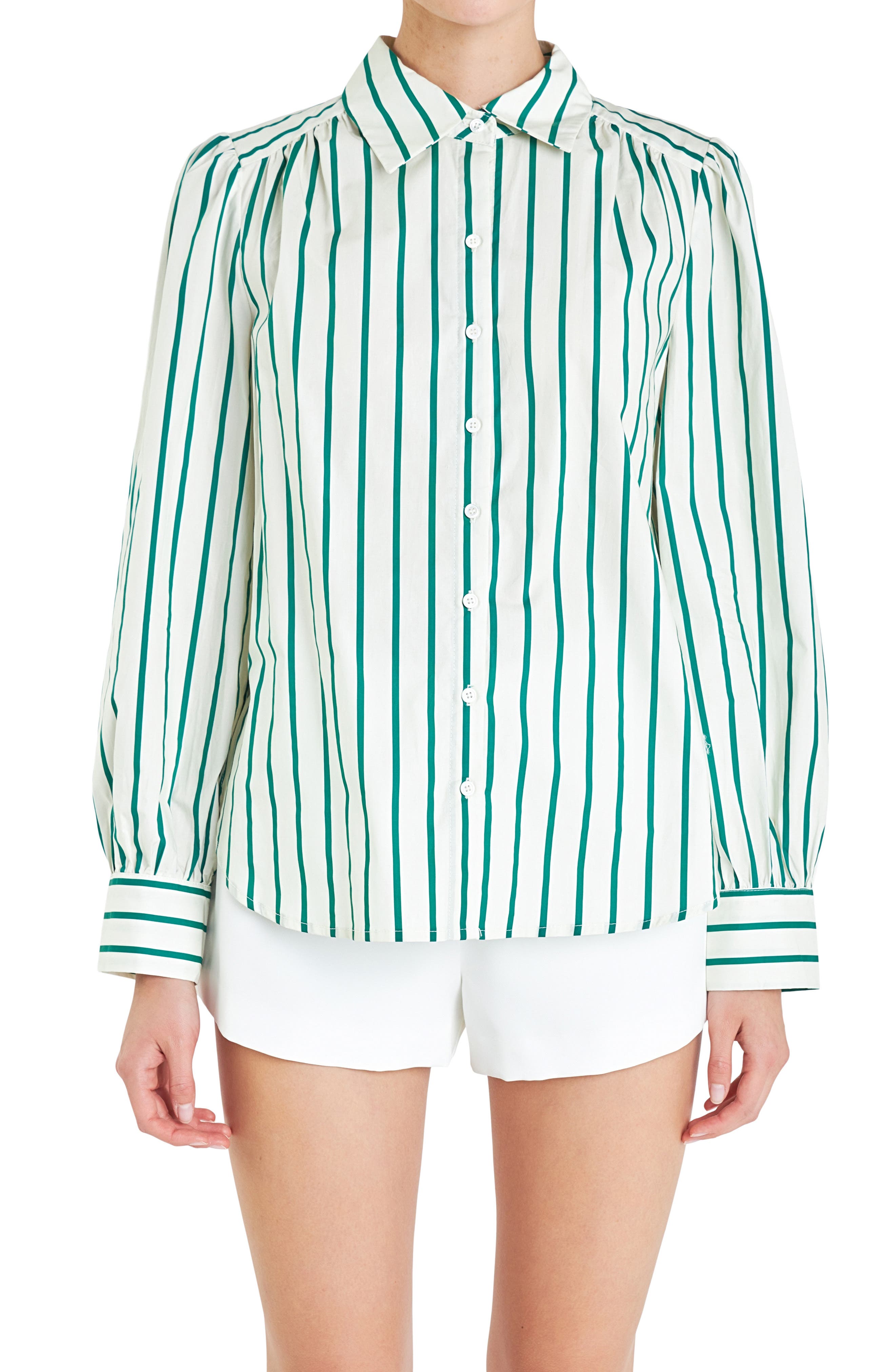 Stripe Cotton Shirt
