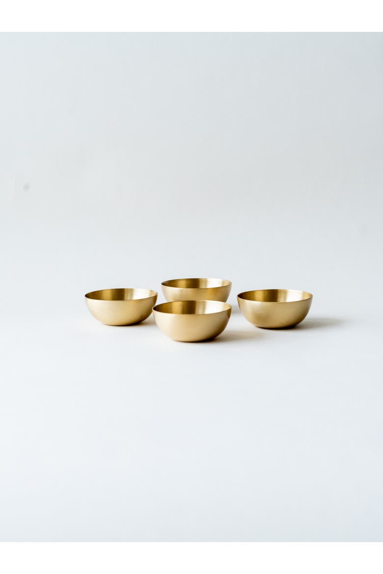 Heirloom Brass Dip Bowl - Set of 2, Main, color, Brass