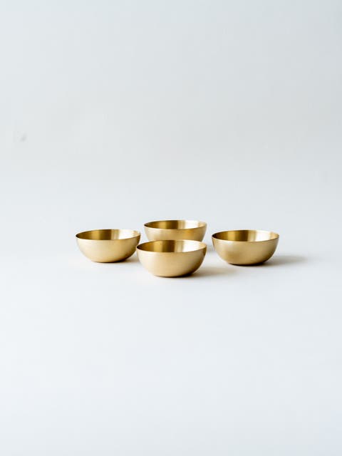 Heirloom Brass Dip Bowl - Set of 2