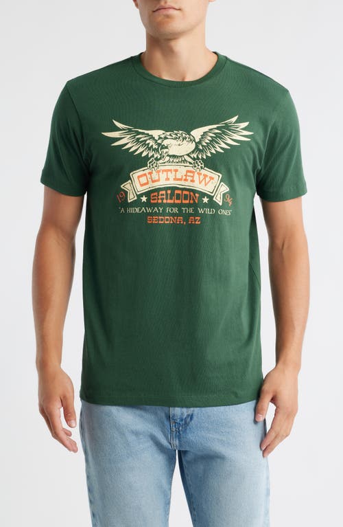 The Forecast Agency Outlaw Graphic T-shirt In Green