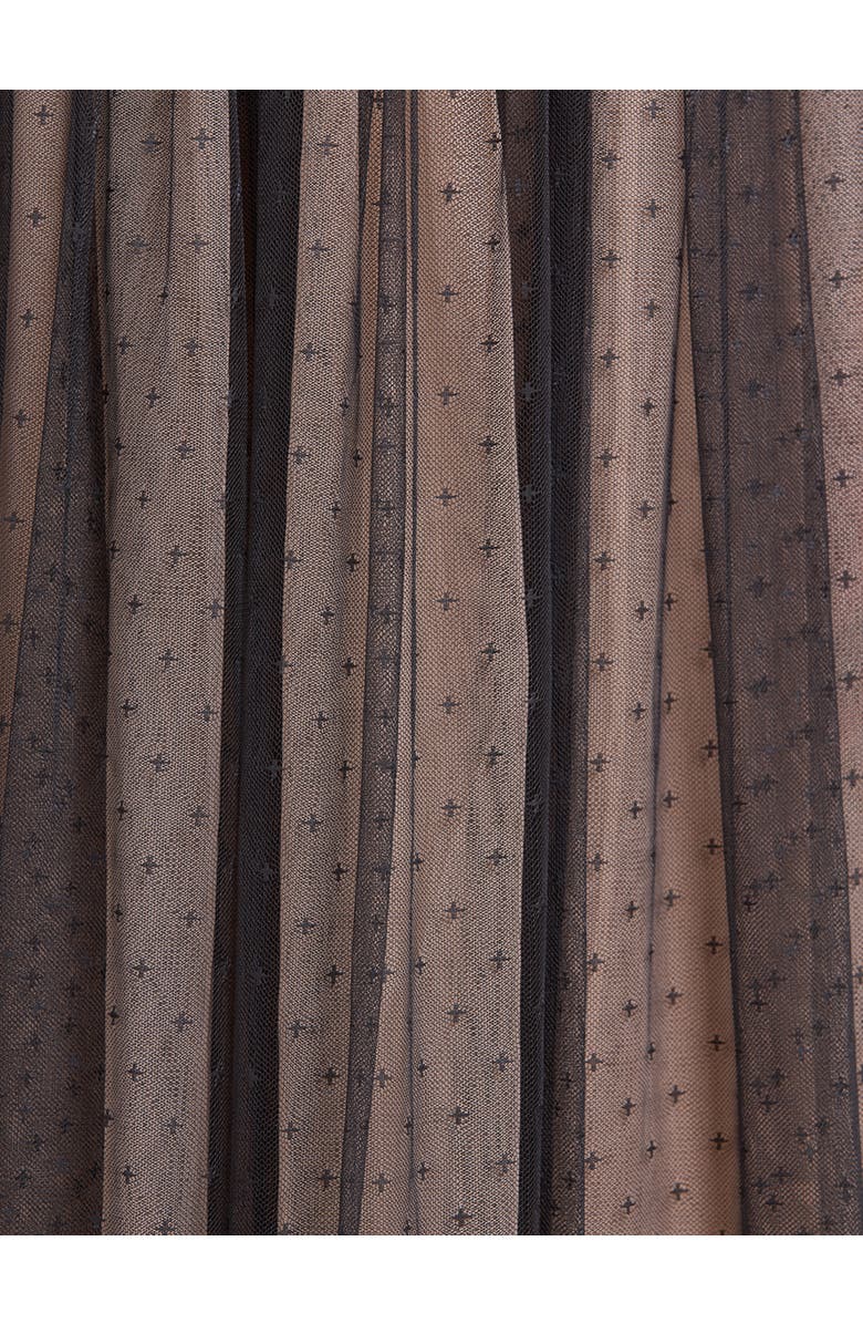 Needle & Thread Adeline Bodice Ankle Gown, Alternate, color, Graphite/Beige