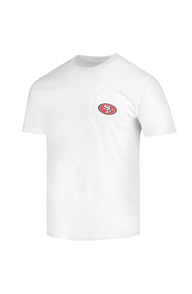 vineyard vines Men's Vineyard Vines White San Francisco 49ers Big & Tall Helmet T-Shirt, Alternate, color, White