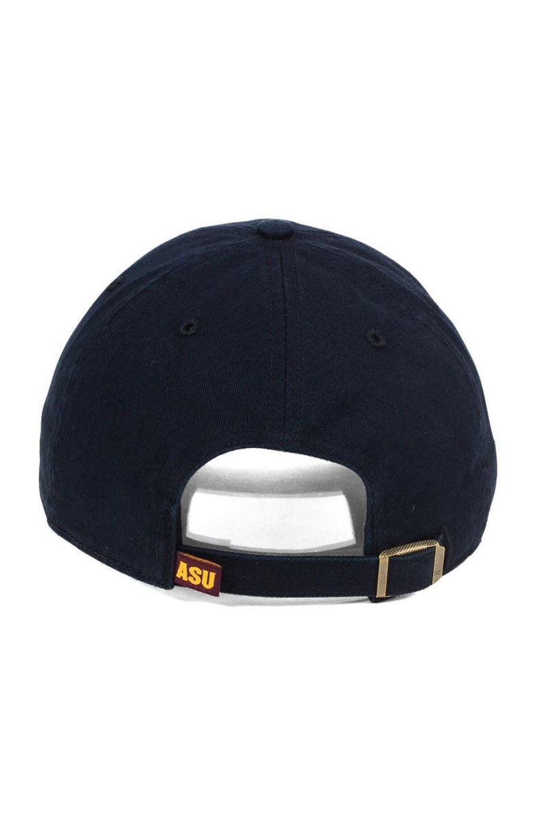 '47 Men's '47 Black Arizona State Sun Devils Clean Up Adjustable Hat, Alternate, color, 