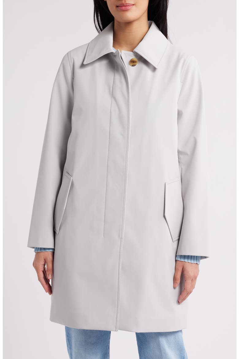 Water Resistant Insulated Coat, Main, color, STONE