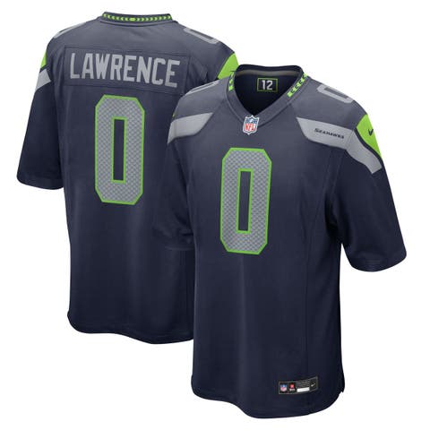 Men's Nike DeMarcus Lawrence College Navy Seattle Seahawks Team Game Jersey