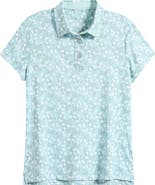 Swannies Georgia Print Golf Polo