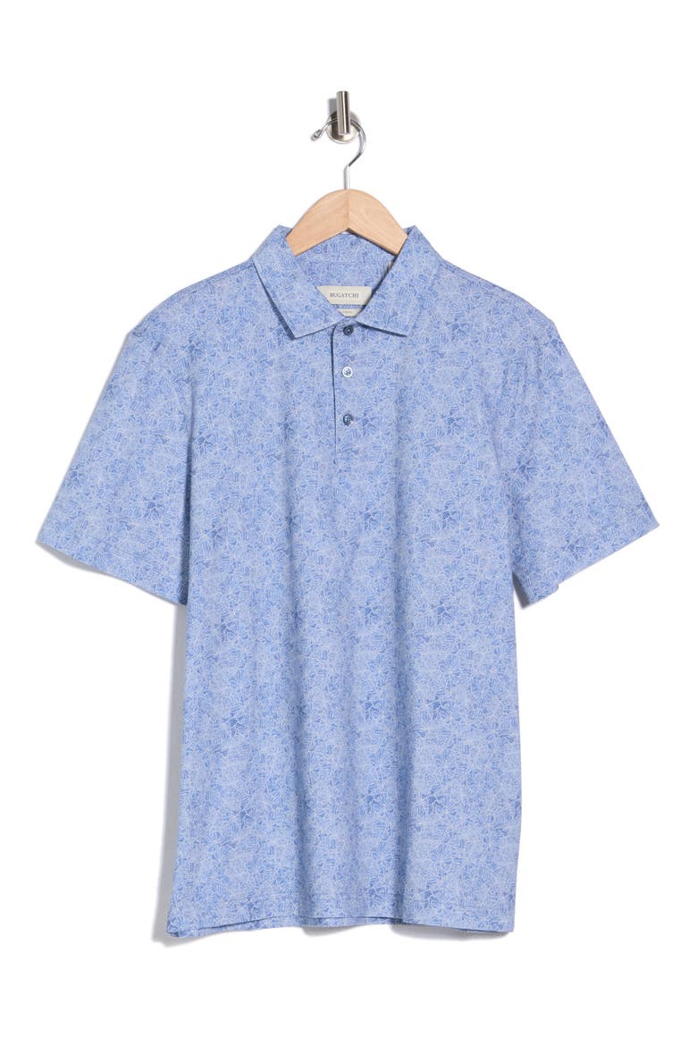 Cotton Knit Polo, Alternate, color, COBALT