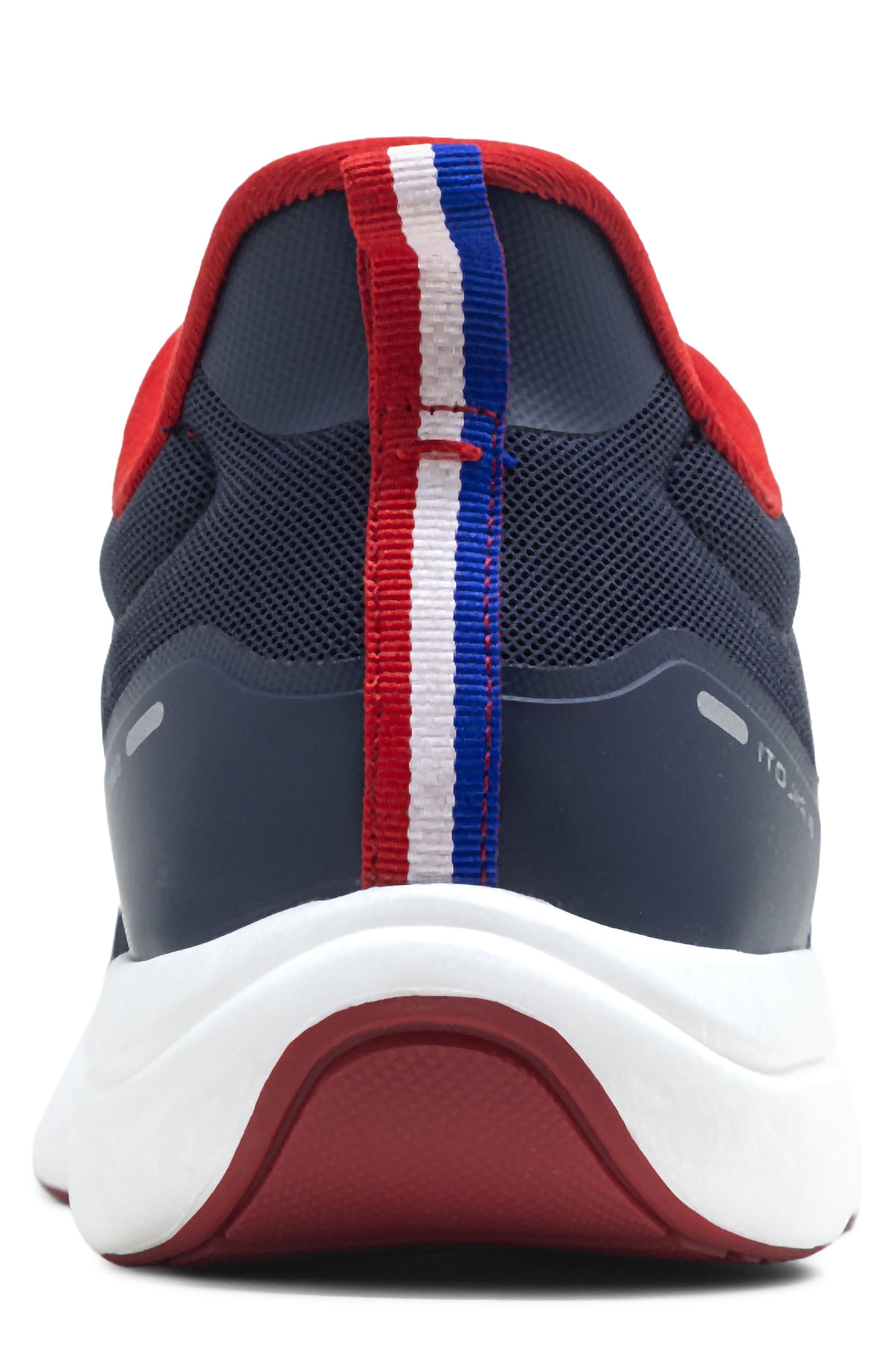Paddock Trainer Sneaker, Alternate, color, NAVY