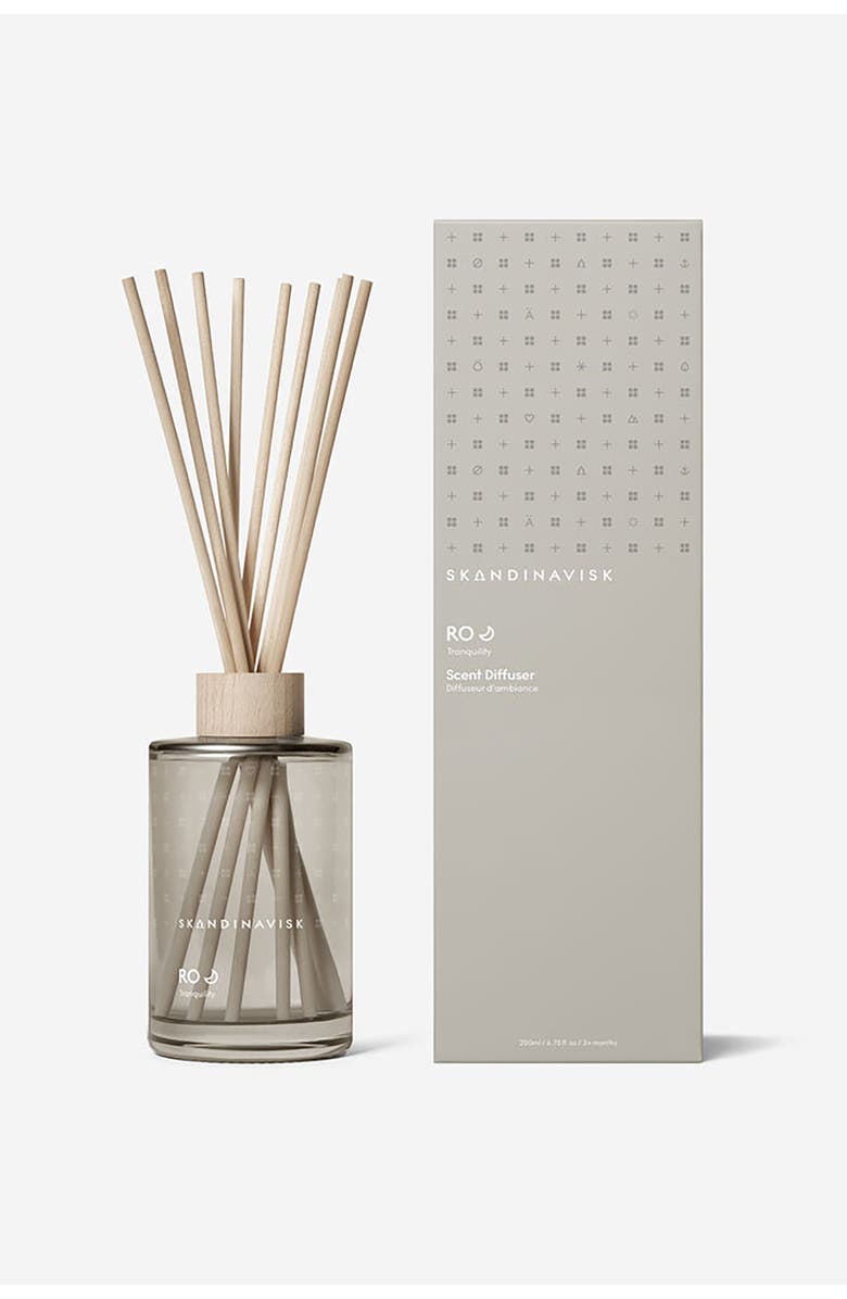 SKANDINAVISK Scent Diffuser RO 200ml, Main, color, Grey