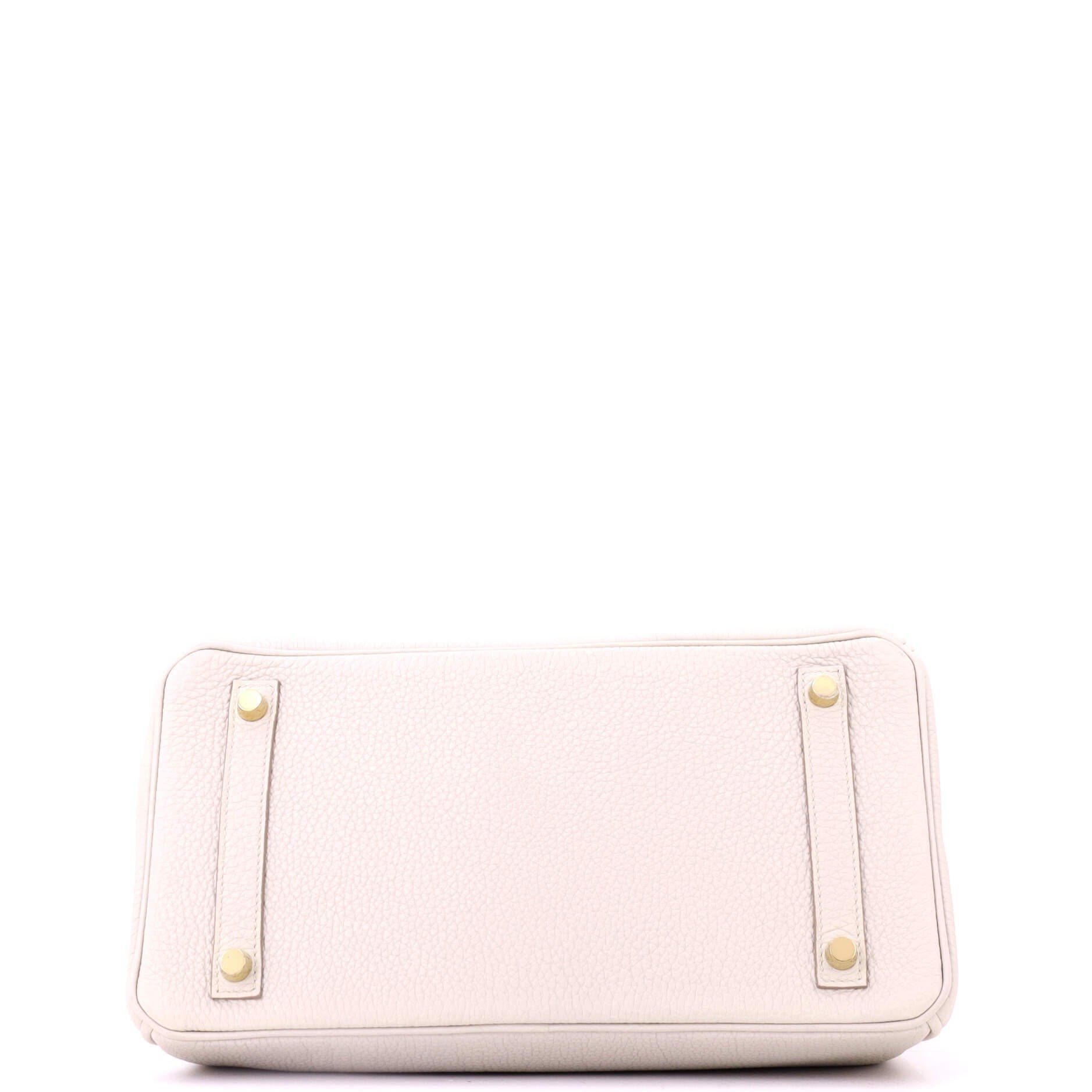 Pre-Owned Hermes Birkin Handbag Light Togo with Gold Hardware 30, Alternate, color, Beton