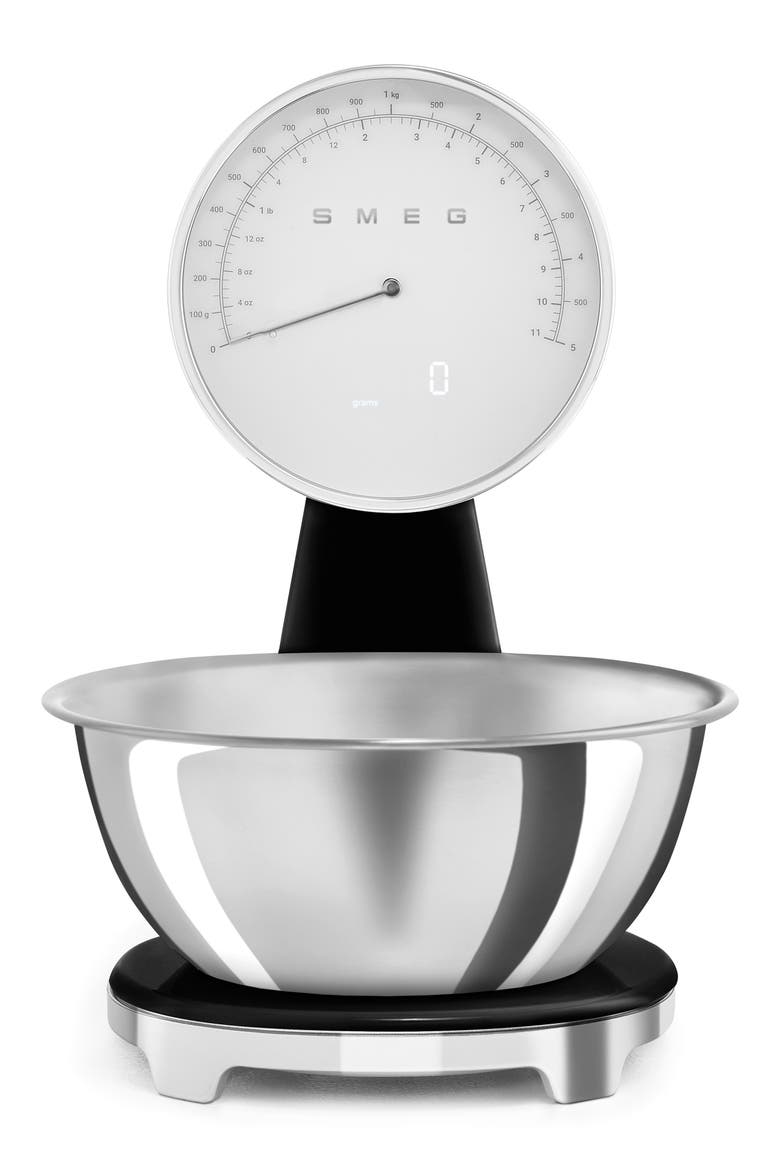 '50s Kitchen Scale, Main, color, BLACK