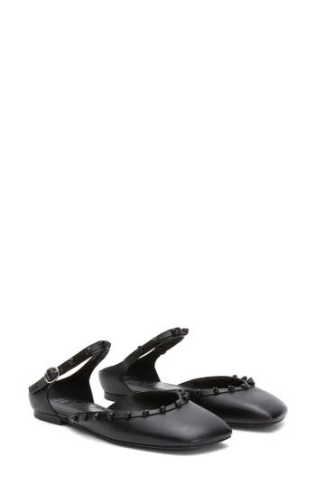 3.1 Phillip Lim Ankle Strap Flat In Black