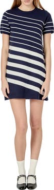 English Factory Multistripe Knit Minidress