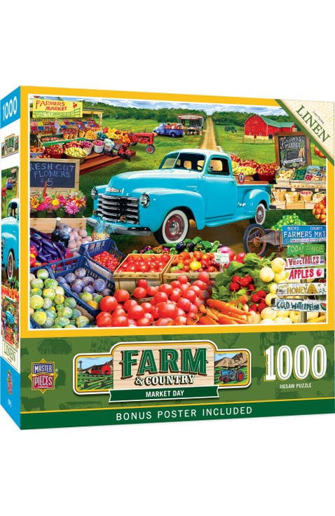 Market Day 1000 Piece Jigsaw Puzzle