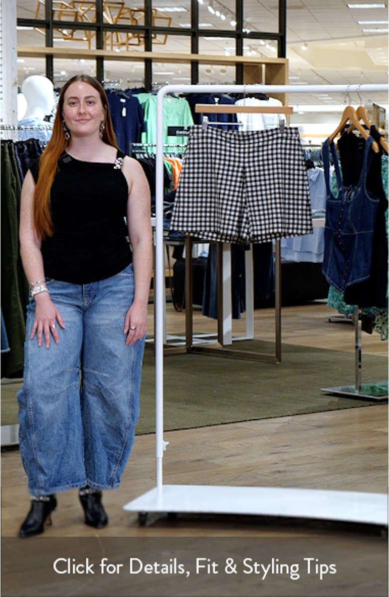 Gingham Miniskort, sales video thumbnail