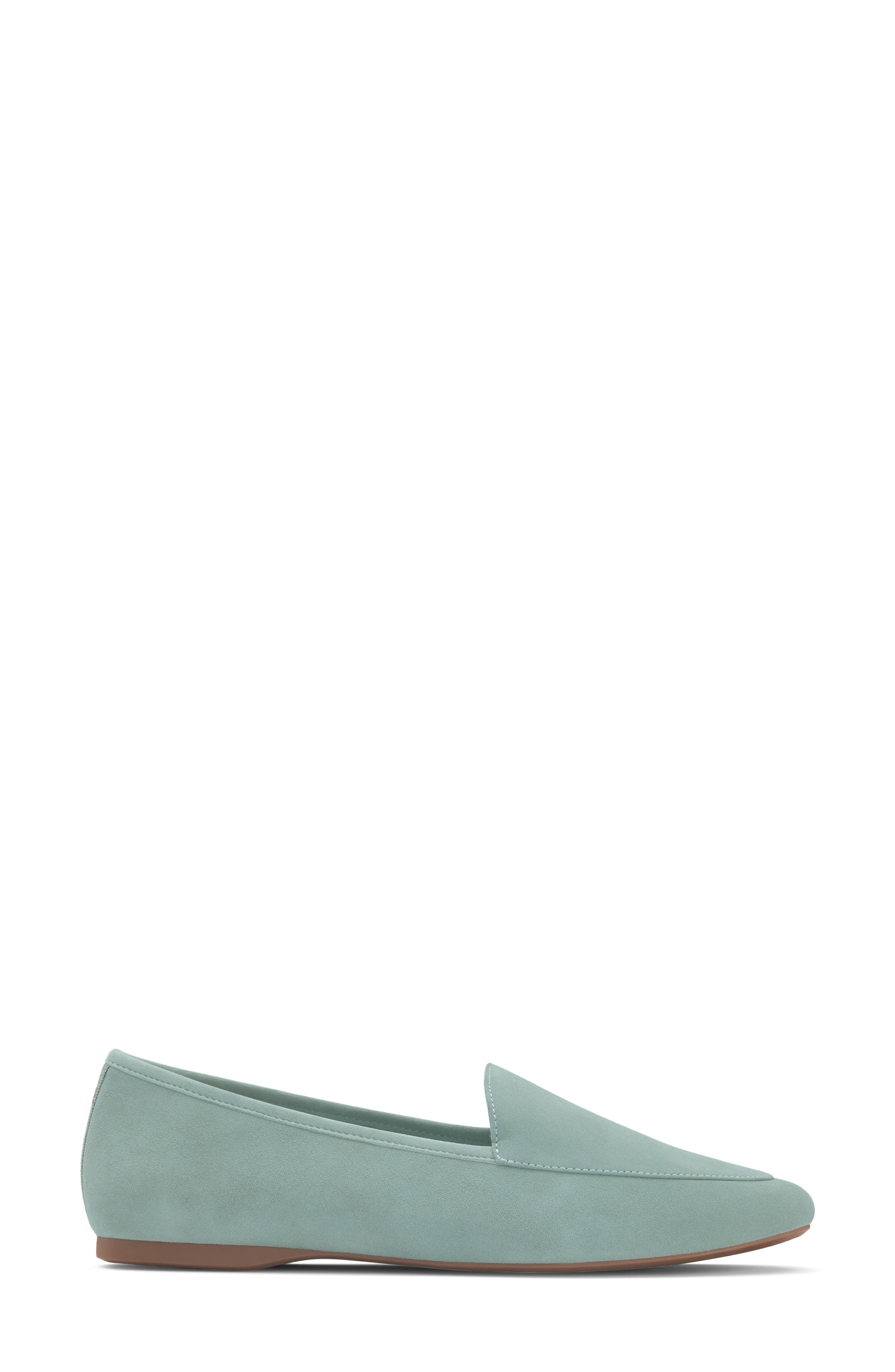 Vesper Suede Flat, Alternate, color, MARINA SUEDE