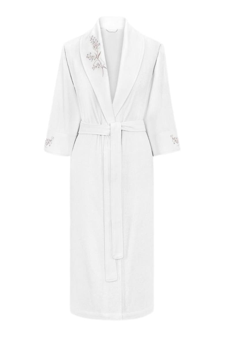 Solange Women's Bathrobe, Alternate, color, White
